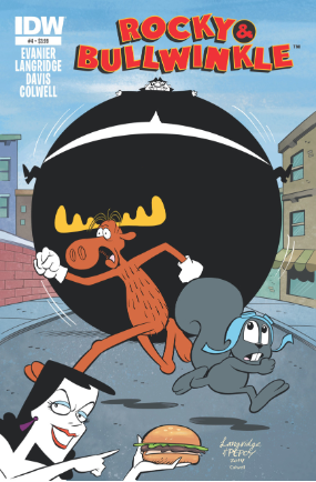 Rocky and Bullwinkle #  4 (IDW Comics 2014) Rocky and Bullwinkle #  4 (IDW Comics 2014)