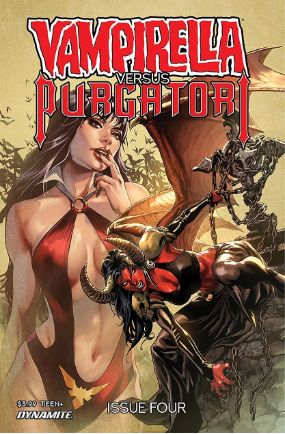 Vampirella Versus Purgatori # 4 (Dynamite Comics 2021) Cover B Vampirella Versus Purgatori # 4 (Dynamite Comics 2021) Cover B