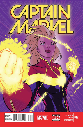 Captain Marvel volume 7 # 12 (Marvel Comics 2014) Captain Marvel volume 7 # 12 (Marvel Comics 2014)