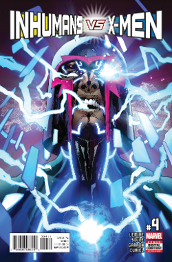Inhumans VS X-Men # 4 of 6 (Marvel Comics 2016) Inhumans VS X-Men # 4 of 6 (Marvel Comics 2016)