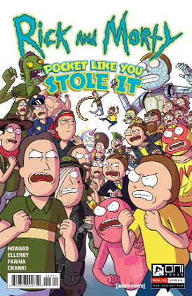 Rick and Morty Pocket Like You Stole It # 3 of 5 (Oni Press 2017) Rick and Morty Pocket Like You Stole It # 3 of 5 (Oni Press 2017)