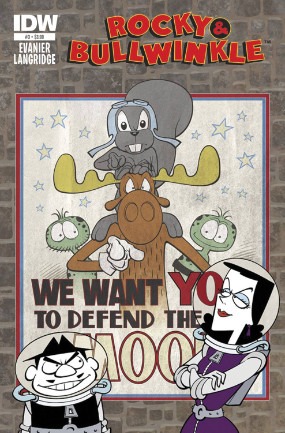 Rocky and Bullwinkle # 3 (IDW Comics 2014) Rocky and Bullwinkle # 3 (IDW Comics 2014)