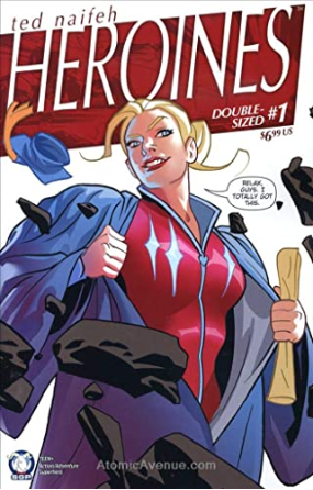 Heroines # 1 - 3 (Space Goat comics 2017) Heroines # 1 - 3 (Space Goat comics 2017)