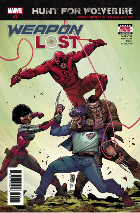 Hunt For Wolverine: Weapon Lost #  3 of 4 (Marvel Comics 2018) Hunt For Wolverine: Weapon Lost #  3 of 4 (Marvel Comics 2018)