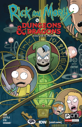 Rick and Morty vs. Dungeons and Dragons 2: Painscape # 3 (Oni Press / IDW Publishing 2019) Rick and Morty vs. Dungeons and Dragons 2: Painscape # 3 (Oni Press / IDW Publishing 2019)